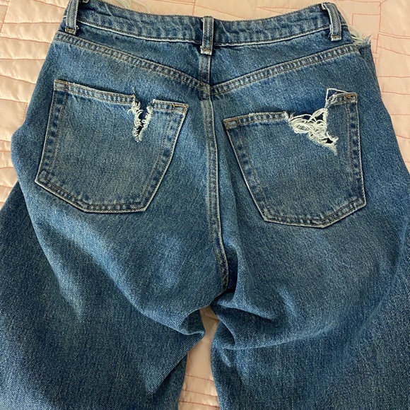 NWOT Topshop Mom Jeans - Picture 10 of 12